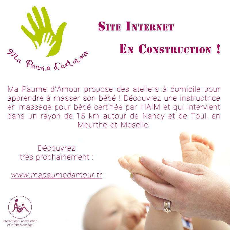 Ateliers à domicile pour apprendre à masser son bébé, Nancy, Toul, Meurthe-et-Moselle