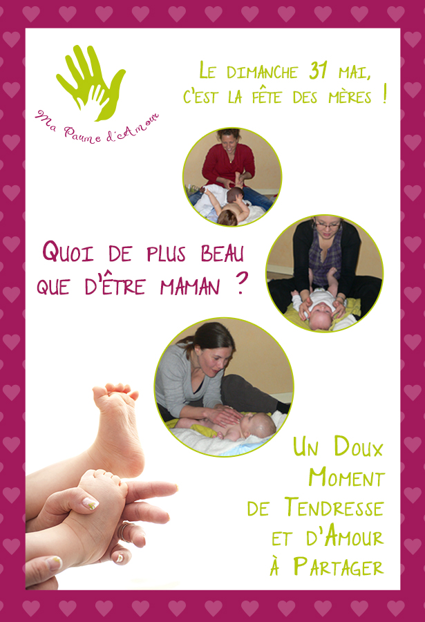 Idée cadeau fête des mères : massage enfant ou bébé, Meurthe-et-Moselle
